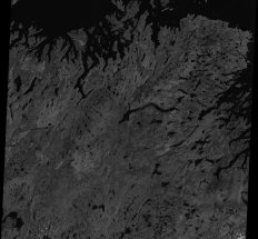 [Landsat 7 band 5 (grayscale).]