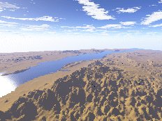 [Second Terragen Image.  Click to enlarge.]